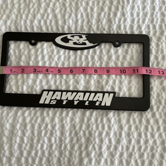Hawaiian Style License Plate Cover - Picture 5 of 6